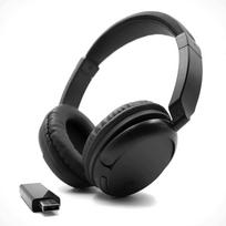 Belaidės ant ausų ausinės su Bluetooth 5.3 ir USB siųstuvu televizoriui
