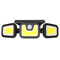 Saulės lempa Extralink su LED, saulės baterija ir judesio jutikliu 3in1