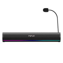 Garso kolonėlė žaidimų kompiuteriui su Bluetooth, RGB apšvietimu ir USB mikrofonu