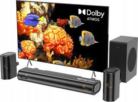 Garso kolonėlė SOUNDBAR su Dolby Atmos, 300 W, namų kinui