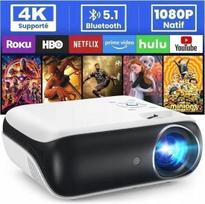 Projektorius Hopvision H1, 4K FHD, 9500 lm, LED, Bluetooth, HDMI, su nuotoliniu valdymu