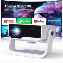 Projektorius su Android 11, 4K, 1080P, 28000 lm, WiFi 6, Bluetooth 5.2