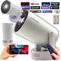 Nešiojamas LED projektorius WiFi HY300 PRO+PLUS su Android ir el. knygų palaikymu