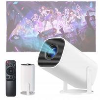 Nešiojamas išmanusis projektorius su WiFi, Bluetooth ir pasukama funkcija