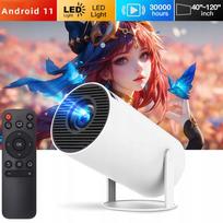Mini projektorius HY300, Full HD, Android, WiFi, namų kinui