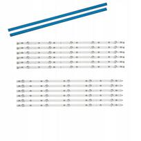 LED juostelių rinkinys Philips 55PUS7303/12, 55PUS6703, 55PUS6162 televizoriui, su klijais