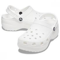 Crocs Women Classic Platform Clog White 206750 100 W5(220mm) white