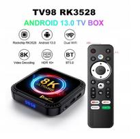 Android TV priedėlis TV98 K, WiFi 6, Bluetooth, 2+16GB, EU
