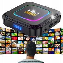 Išmanioji TV priedėlis Android 13, 4+64GB, 8K/4K, WiFi 6, Bluetooth 5.0