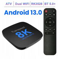 Android TV priedėlis H96 Max, 16GB, 8K/4K, WiFi, Bluetooth 5.0, Android 13