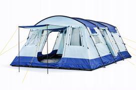 Palapinė NEVADA XXL, 25 m², 6 žmonėms, su integruotu dugnu, 5000 mm atsparumas vandeniui