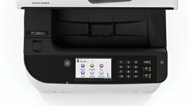 Spalvotas daugiafunkcis lazerinis spausdintuvas Ricoh SP C262SFNW, 34 tūkst. puslapių