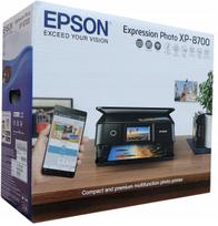Daugiafunkcis rašalinis spausdintuvas–skeneris Epson XP-8700, 3 viename, 6 spalvų, nuotraukoms
