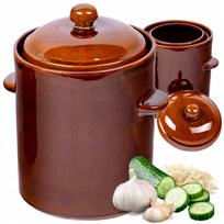 Akmeninis 2,5 l sandarus rauginimo puodas