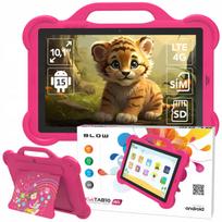 Vaikiškas planšetinis kompiuteris 10,1" LTE 4/64GB su dėklu, WiFi, GPS, edukacinis rinkinys