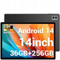 Planšetinis kompiuteris 14.1", 36GB RAM, 256GB atmintis, Android 14, 5 GHz WiFi, 2000x1200 raiška, 11580 mAh baterija
