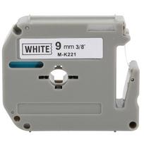 M-K221 Label Tape Label Tape Printer for Brother Label Printer PT-65/70/80 Retail Labeling M-K221