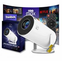 LED projektorius Hyperline HY300Pro, 4K, išmanusis, WiFi, Android, nešiojamas