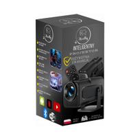 LED projektorius HY320 Heelly, 4K, 180° pasukamas, Android TV, WiFi, juodas