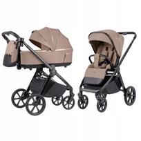 Vežimėlis CARRELLO Omega Plus CRL-6540/1 2in1, Asteroid Beige, 22 kg