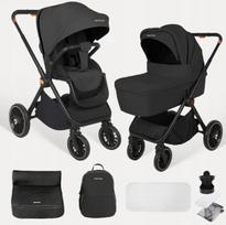 Vežimėlis Voyage 2-in-1, juodas