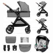 Vežimėlis Kinderkraft ESME 3in1 su MINK PRO autokėdute