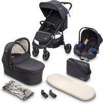 3 viename daugiafunkcis vežimėlis BABYGO STYLES