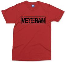 Veteran TShirt Army Soldier Forces Military Gift Defence Top For Him Unisexs Tee S black