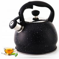 Arbatinukas su švilpuku, Black Marble, 1,8 l, tinka dujinei ir indukcinei viryklei