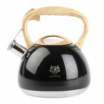Emaliuotas plieninis virdulys Karl Hausmann ODELIA, 3 l, juodas