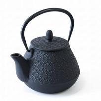 Ketaus arbatinukas su sieteliu, 1000 ml, japoniško stiliaus, juodas