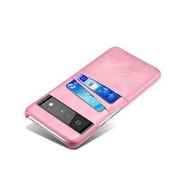 For Google Pixel 7 6 Pro 4A 5G 5A Coque Case Retro PU Leather Funda Card Slots Wallet Case For Pixel 7 Pro 6 4 3 A 2 XL Capa For Pixel 7 rožinio aukso spalvos