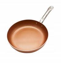 Nesvylanti varinė keptuvė Master Copper Pan, 2 vnt. komplektas