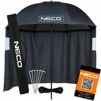 Žvejybinis skėtis NECO, reguliuojamas, tvirtas, 220 cm, su uždanga