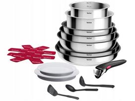 Keptuvių rinkinys Tefal Ingenio Cook Eat su nuimama rankena, 15 dalių