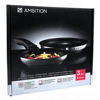 Keptuvių rinkinys Ambition Bilbao su nuimama rankena, 20 ir 24 cm