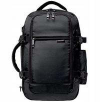 Kuprinė Puccini PM90171, juoda, Wizzair rankinis bagažas 40x25x20 cm