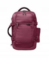 Kuprinė Puccini PM90171-3B, raudona, rankinis bagažas Wizzair, 40x25x20 cm
