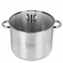 Nerūdijančio plieno puodas GASTRO, 15 l, indukcinėms viryklėms, 30 cm