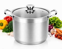 Nerūdijančio plieno puodas ROSSNER, 12 l, indukcijai, 28 cm