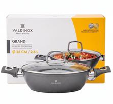 Gili keptuvė su dangčiu Valdinox Grand 2,6 l, 26 cm, tinka indukcijai ir dujoms