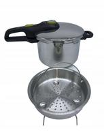 Greitpuodis TEFAL Secure 5 Trends, 6 l, su garų krepšeliu, tinka indukcijai