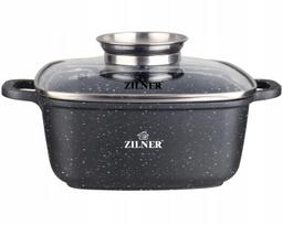 Kepimo puodas ZILNER, 6,5 l, 28 cm, marmurinis, tinka indukcijai ir dujoms