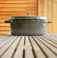 Emaliuotas troškintuvas Staub Brittany, 8 l