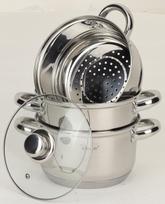Garų puodas Rossner, 2,7 l, 18 cm, 4 dalių