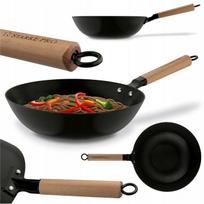 Ketaus emaliuotas wok keptuvė Starke Pro Hanoi, 30 cm
