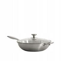 Wok keptuvė HOMLA ARDEN, nerūdijantis plienas, 34 cm