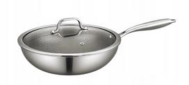 Wok keptuvė Swiss Haus SteelCRAFT SAPPHIRE, 30 x 9 cm