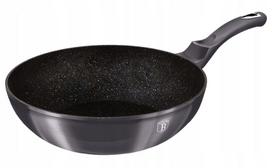 Berlinger Haus 28 cm wok keptuvė, juoda, tinka indukcijai, galima plauti indaplovėje
