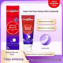 Colgate Color Correcting Whitening Toothpaste red